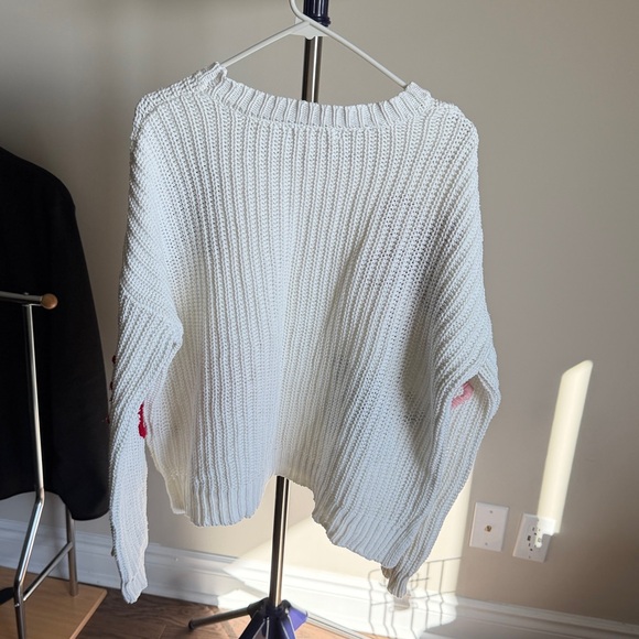 moon & madison Multicolor Floral Knit Sweater - Picture 7 of 8